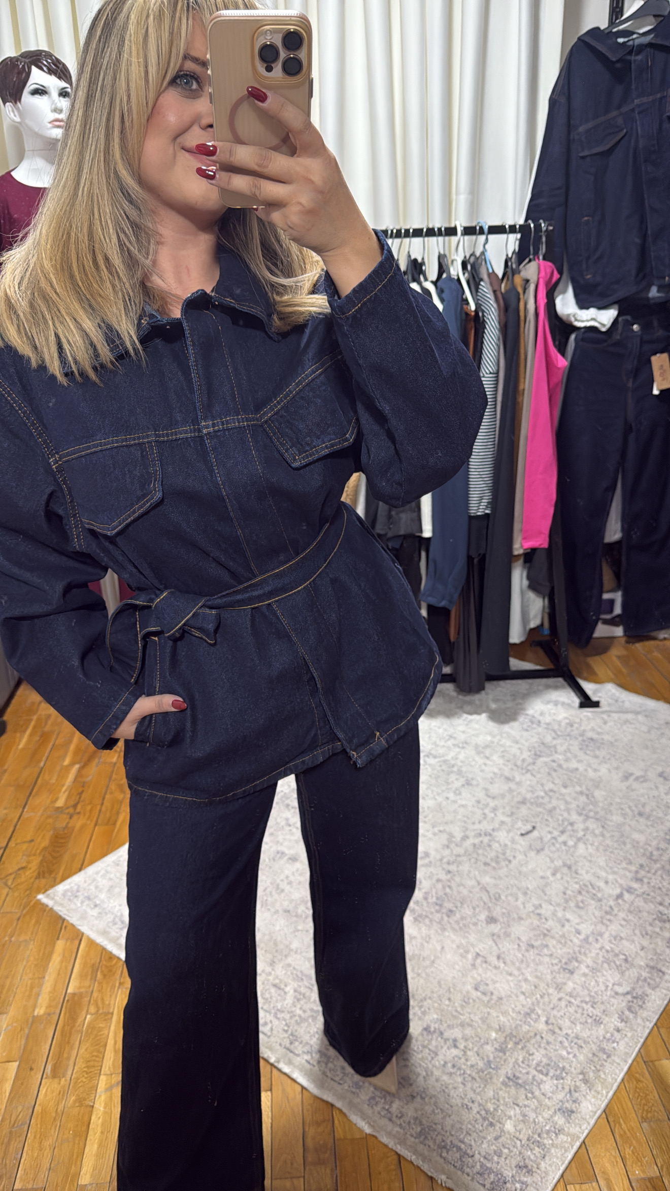 Premium jean takım